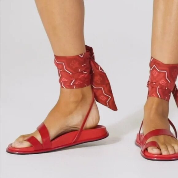 New Tamara Mellon x D'Ascoli Exclusive Oasis Sandals - Picture 2 of 12